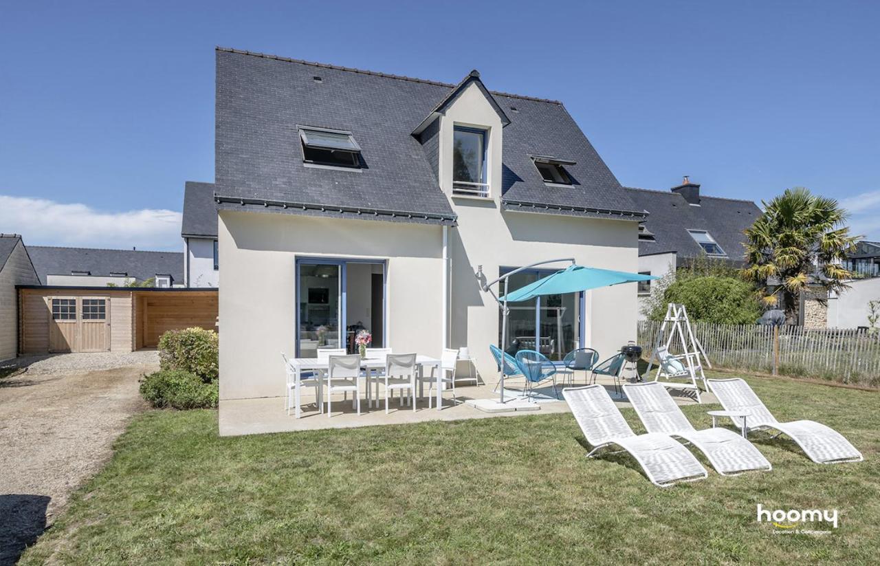 Maison Vue Mer Dans Le Golfe Du Morbihan Баден Экстерьер фото