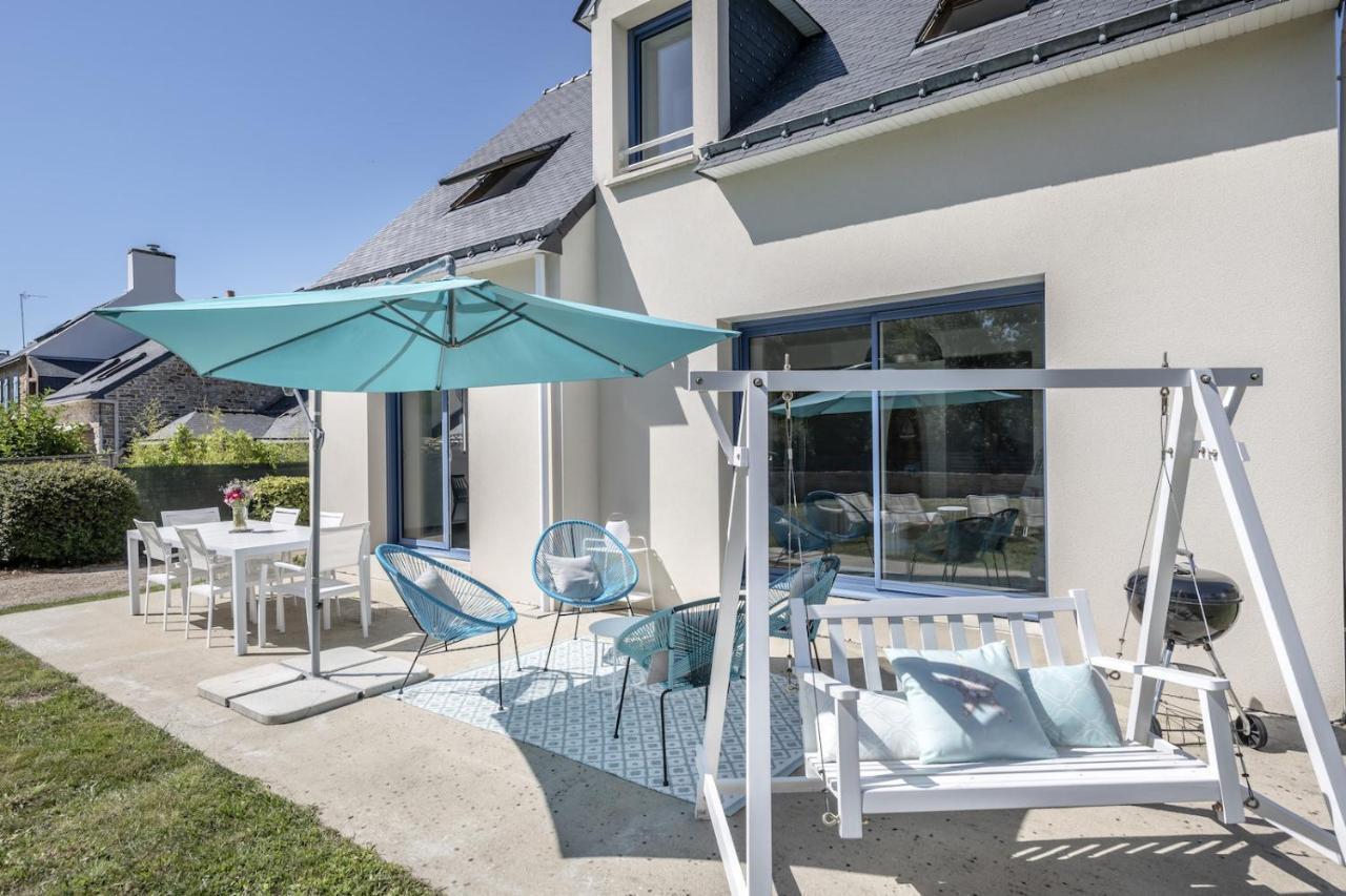 Maison Vue Mer Dans Le Golfe Du Morbihan Баден Экстерьер фото